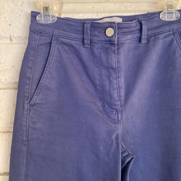 Everlane Wide Leg Crop Pant Blue (Small, Size 4) - Picture 6 of 10
